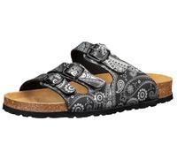 Lico Bioline Lady Power Damen Pantolette schwarz/silber schwarz silber 36 schwarz silber 36