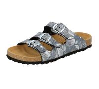 Lico BIOLINE LADY Damen Pantoletten, Mehrfarbig Anthrazit/ Anthrazit, 40 EU