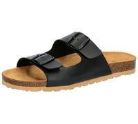 Lico Herren Bioline Man Mules Soft Pantoletten, Schwarz Helle Sohle, 42 EU