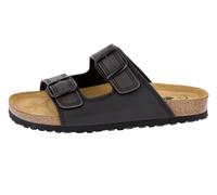 Lico BIOLINE MAN SOFT Herren Pantoletten, Schwarz/ Braun, 41 EU