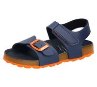 Pantolette LICO "Pantolette Bioline Master", Jungen, Gr. 30, blau, Synthetik, Schuhe Pantolette (40243627-30)