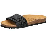 Pantolette LICO "Pantolette Bioline Plait", Damen, Gr. 37, schwarz, Synthetik, Schuhe Pantolette (20667364-37) schwarz