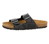 Pantolette LICO "Pantolette Bioline Print", Herren, Gr. 46, schwarz, Synthetik, Schuhe Pantolette (38501503-46) schwarz