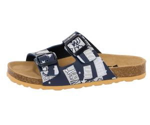 Pantolette LICO "Pantolette Bioline Rocky", Mädchen, Gr. 37, blau, Synthetik, Schuhe Pantolette (30984046-37) blau