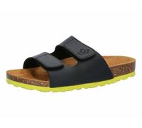 Pantolette LICO "Pantolette Bioline Velcro Kids", Gr. 30, schwarz, Filz, Schuhe (28292530-30) schwarz