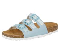 Pantolette LICO "Slipper Bioline Free Kids", Mädchen, Gr. 36, blau, Synthetik, Schuhe Pantolette (48662462-36) blau
