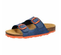 Lico Jungen Unisex Kinder Bioline Kids Pantoletten, Blau/Orange, 29 EU