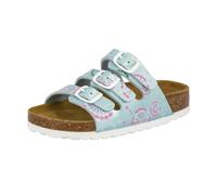 Lico Mädchen Bioline Flower Kids Hausschuhe, Mint, 35 EU