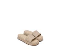Pantolette MARC O'POLO "Larissa", Damen, Gr. 39, natur, Textil, Flechtoptik, Schuhe Pantolette, Sommerschuh, Strandschuh, Urlaubsschuh zum Schlupfen (34603529-39) natur