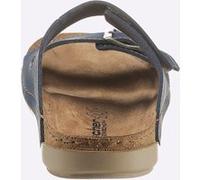 Pantolette FISCHER, Damen, Gr. 36, blau (marine), Lederimitat, sportlich, Schuhe (99973106-36) marine