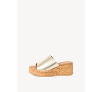 Tamaris Damenschuhe Klassische Pantoletten LIGHT GOLD METALLIC LIGHT GOLD METALLIC - Gr. - 36