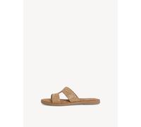 Tamaris Damen-Pantolette M2711342 Beige/Multicolor Größe 38