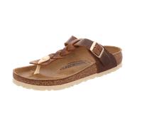 BIRKENSTOCK Pantoletten 1021355 Gizeh Braided cognac normal 38 EU