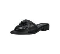 Pantolette NERO GIARDINI "Nero Giardini Pantoletten Leder", Damen, Gr. 40, schwarz, Leder, Schuhe Pantolette (60196101-40) schwarz