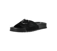 Pantolette PAUL GREEN "Paul Green Pantoletten Veloursleder", Damen, Gr. 41, schwarz, Veloursleder, Schuhe Pantolette (95437716-41) schwarz