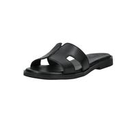 Pavement Pantoletten Leder Schwarz - 38