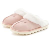 Plüsch Hausschuhe VIVANCE "Hausschuh" Gr. 43, rosa (rosé) Damen Schuhe Pantoffeln Plüsch Hausschuh (85929110-43) rosé