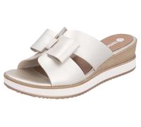 Remonte, Keilabsatz, Sommerschuh mit schöner Zierschleife (60776143-43) goldfarben