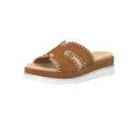 Pantolette REMONTE "Remonte Pantoletten Leder", Damen, Gr. 39, braun, Leder, Schuhe Pantolette (53797908-39) braun