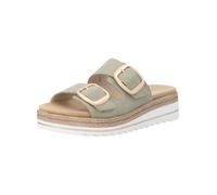 Remonte Damen Klassische Sandalen D0Q66, Frauen Sandalen,lose Einlage,Sommerschuhe,Freizeitschuhe,offene Schuhe,Strandschuhe,grün (52),38 EU