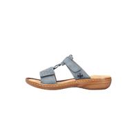 Rieker Pantolette Eagle 60885 Damen bis 30 mm Absatz Blau Größe 40