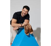 FSK Herren Sandalen amaretto/kaffee - Gr. - 44