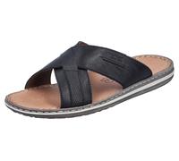 Rieker Herren 21082 Pantolette, Schwarz, 45 EU