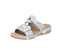 Rieker Damen Keilsandalen 66292, Frauen Sandalen,Sommerschuhe,Freizeitschuhe,offene Schuhe,Strandschuhe,Multi (90),37 EU / 4 UK