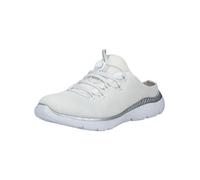 Rieker Damen Low-Top Sneaker M5090, Frauen Halbschuhe,Sportschuhe,Freizeitschuhe,Turnschuhe,Laufschuhe,straßenschuhe,Weiss (80),39 EU / 6 UK