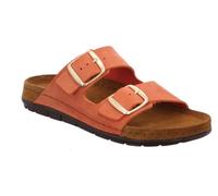 Pantolette ROHDE "Rodigo-D", Damen, Gr. 35, orange, Leder, Schuhe Pantolette, Sommerschuh, Schlappen, Hausschuh mit Schnallenverschlüsse (39845626-35) orange