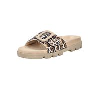 Pantolette ROHDE "Rohde Pantoletten Veloursleder", Damen, Gr. 39, beige (leinen), Veloursleder, Schuhe Pantolette (73220614-39) leinen