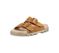 Pantolette ROHDE "Rohde Pantoletten Veloursleder", Damen, Gr. 39, cuoio, Veloursleder, Schuhe Pantolette (65087558-39) cuoio