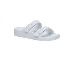 Pantolette SCHOLL "Bahia", Damen, Gr. 39, weiß, Obermaterial: 100% Sonstiges Material (Ananasfaser) AM_PF ., Schuhe Pantolette (10959639-39) weiß