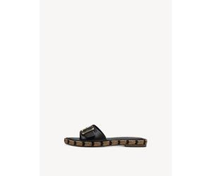 Pantolette schwarz Gr. 37