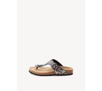 Tamaris Damen Fußbett Pantolette flach, schwarz, 40 EU
