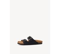 Tamaris Herren Fußbett Pantolette Leder flach