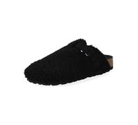 Shepherd Pantoletten Lammfell Schwarz Warmfutter