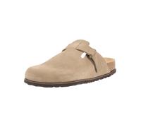 Pantolette SHEPHERD "Shepherd Pantoletten Leder", Herren, Gr. 45, beige (taupe), Leder, Schuhe Pantolette (21123366-45) taupe