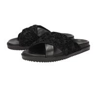 Pantolette SIOUX "Majandea-700", Damen, Gr. 40 (UK 6 1/2), schwarz, Obermaterial: 80% Lammnappaleder LANA. 20% Textilmaterial TEXMAT. 100% Gummi rubber., Schuhe Pantolette (71546811-40) schwarz