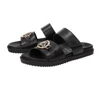 Pantolette SIOUX "Majandea-701", Damen, Gr. 41 (UK 7), schwarz, Obermaterial: 100% Lammnappaleder LANA. 100% Gummi rubber., Schuhe Pantolette (96494849-41) schwarz