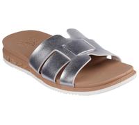 Skechers Damen Desert Kiss Low-Peak Look Sandalen, silber, 41 EU