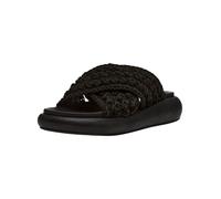 Pantolette STEVE MADDEN "STEVE MADDEN Pantoletten Textil", Damen, Gr. 37, schwarz, Textil, Schuhe Pantolette (15633541-37) schwarz