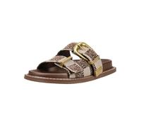 Pantolette STEVE MADDEN "STEVE MADDEN Pantoletten Textil", Damen, Gr. 39, braun, Textil, Schuhe Pantolette (32547268-39) braun