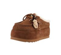Pantolette STEVE MADDEN "STEVE MADDEN Pantoletten Veloursleder", Damen, Gr. 41, braun, Veloursleder, Schuhe Pantolette (54295045-41) braun