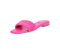 Pantolette STEVE MADDEN "STEVE MADDEN Sandalen Lederimitat", Damen, Gr. 39, rosa (fuchsia), Lederimitat, Schuhe Pantolette (61163231-39) fuchsia