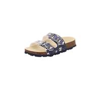 Superfit Fussbettpantoffel blau/mehrfarbig (8110) 35