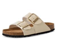 Tamaris Damen Fußbett Pantolette flach, beige, 40 EU