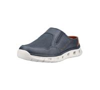 Pantolette TOM TAILOR "Tom Tailor Pantoletten Lederimitat/Textil", Herren, Gr. 43, navy, Lederimitat, Textil, Schuhe Pantolette (22827015-43) navy