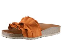 Pantolette VERBENAS "Rocio Roda", Damen, Gr. 39, orange, Veloursleder, Schuhe Pantolette, Sommerschuh, Schlappen für Strand- und Badeausflüge geeignet (15208035-39) orange
