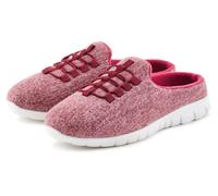 Pantolette VIVANCE DREAMS "Sneaker, Hausschuh", Damen, Gr. 41, lila (beere), Obermaterial: 100% Textilmaterial. Decksohle: 100% Textilmaterial. Futter: 100% Textilmaterial. Laufsohle: 100% Synthetik,
